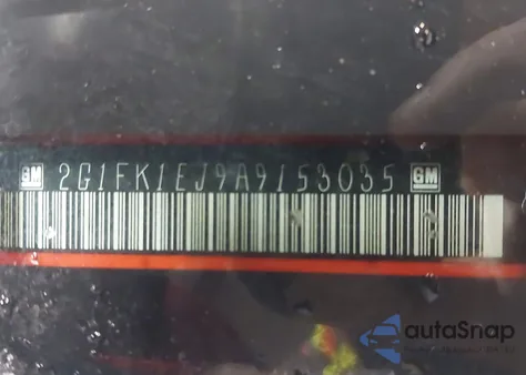 2010 Chevrolet Camaro 2Ss из США, поврежденный, VIN 2G1FK1EJ9A9153035